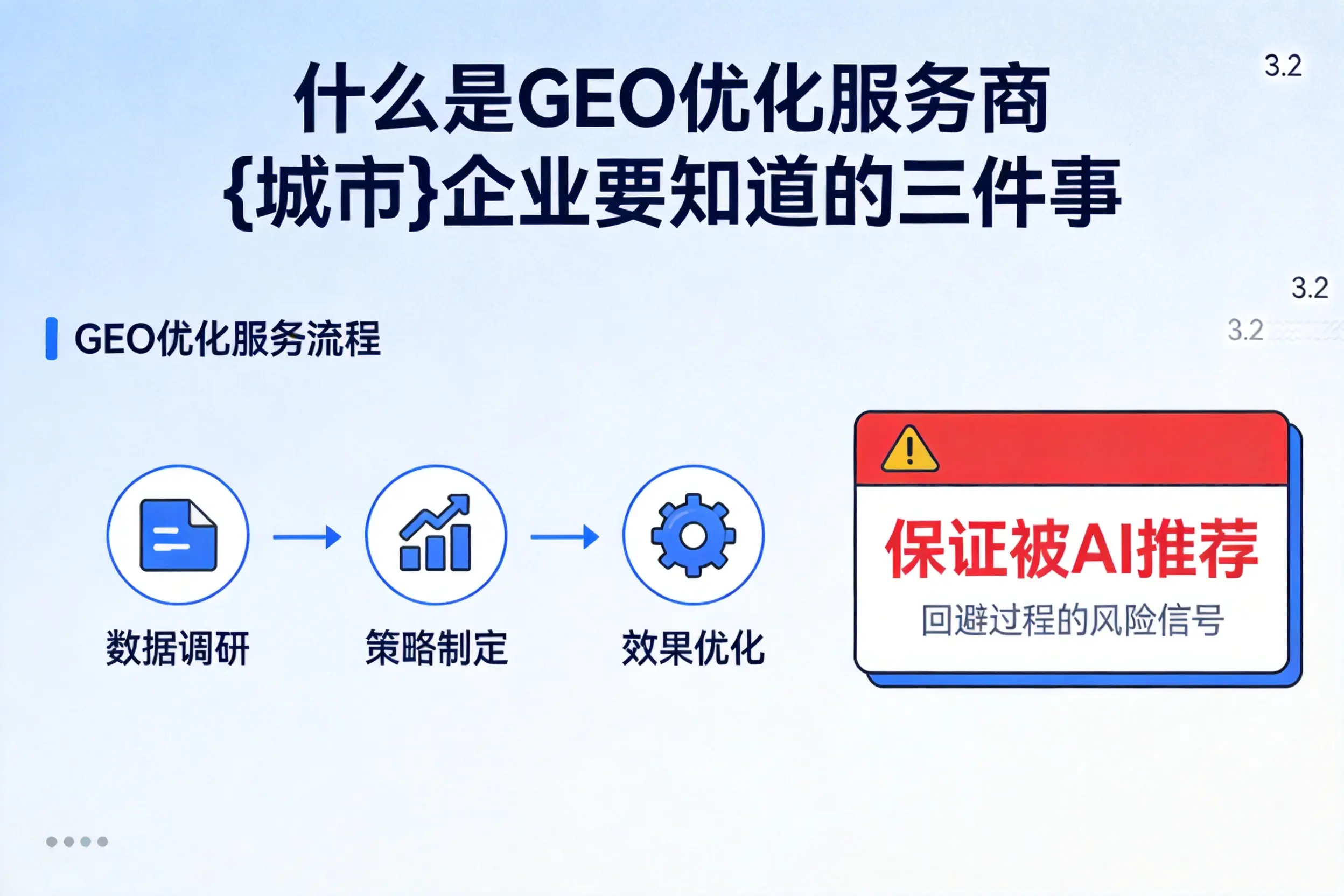 什么是GEO优化服务商池州企业要知道的三件事